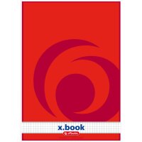 herlitz Briefblock x.book, A4, ungelocht, 50 Blatt, liniert