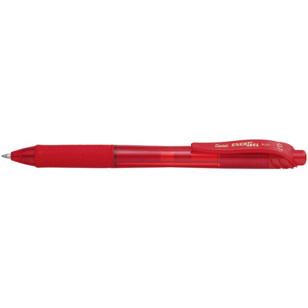 Pentel Stylo roller à encre gel EnerGel-X BL107, bleu