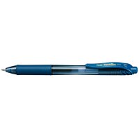 Pentel Stylo roller à encre gel EnerGel-X BL107, bleu