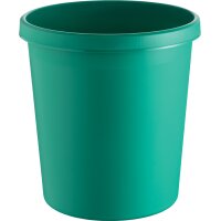 helit Papierkorb "the german", 18 Liter, PE, gelb