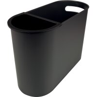 helit Corbeille à papier the oval, 22 litres, PS,...