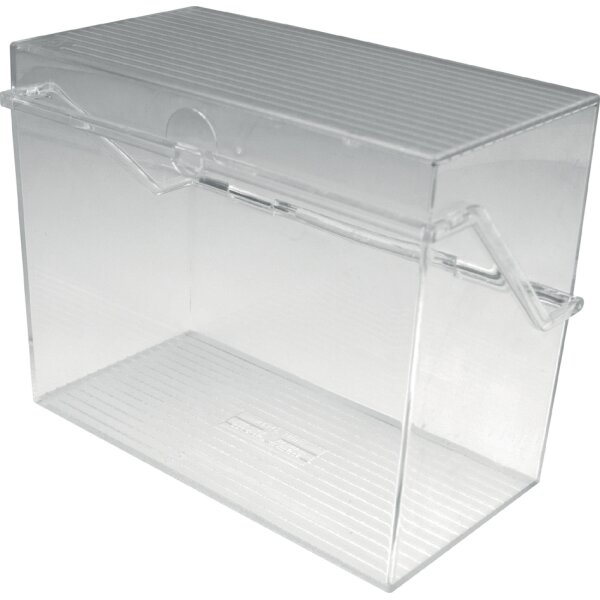 helit Klein-Karteikasten "the index", A6 quer, lichtgrau