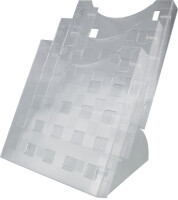 helit Porte-brochures de table the step grid, transparent
