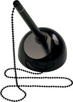 helit Porte-stylo the heavy base, avec chaîne, noir