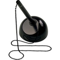 helit Porte-stylo the heavy base, avec chaîne, noir