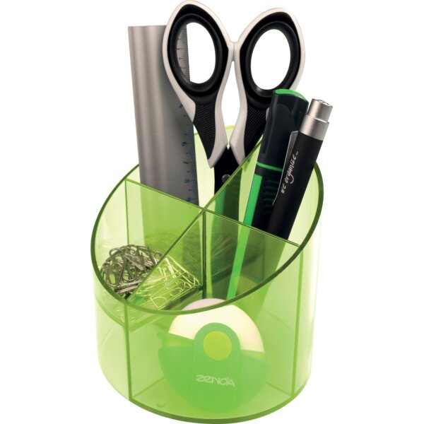 helit Pot multifonction the cross, 4 compartiments, gris