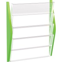 helit 4er Wand-Prospekthalter "the arc", DIN A3...