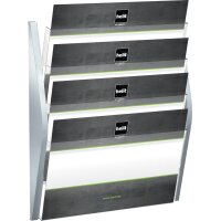 helit 4er Wand-Prospekthalter "the arc", DIN A3...