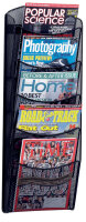 helit Porte-brochures mural the news network, noir