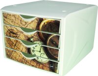 helit Schubladenbox "the chameleon", Dekor springtime