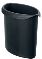HAN Abfall-Einsatz MOON, PP, 6 Liter, ohne Deckel, schwarz