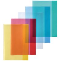 herlitz Heftschoner DIN A4, PP, transparent-grün