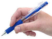 Pentel Druckkugelschreiber BK437, blau