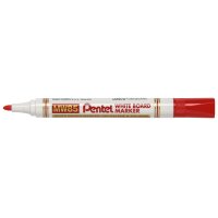 Pentel Marqueur pour tableau blanc MW85, pointe ogive, bleu