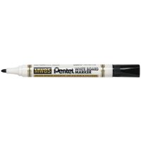 Pentel Marqueur pour tableau blanc MW85, pointe ogive, bleu