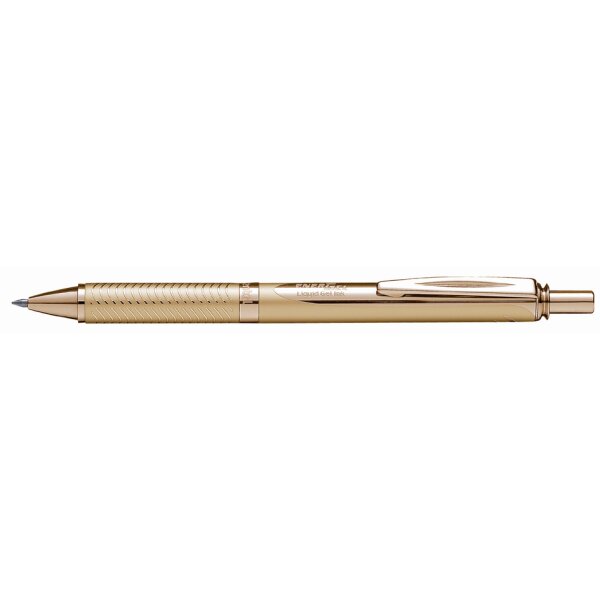 Pentel Roller à encre gel EnerGel Sterling BL407, or
