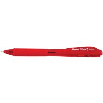 Pentel Druckkugelschreiber WOW BK440, rot