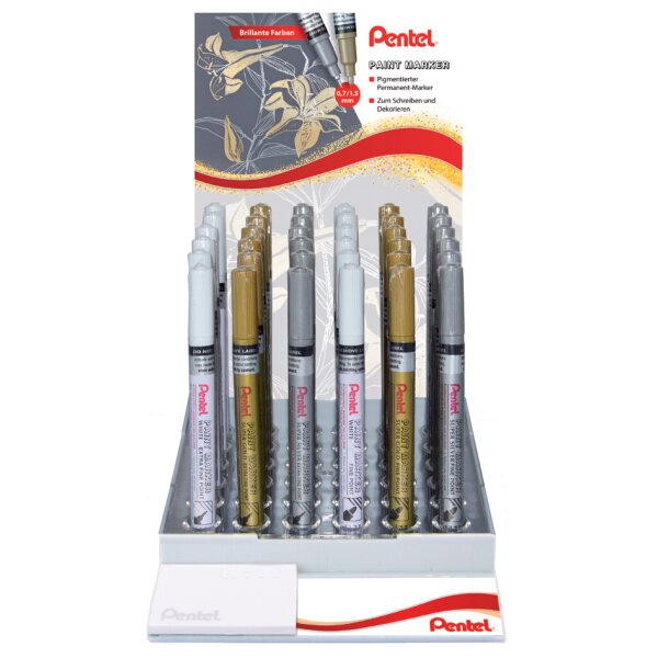 Pentel Lackmarker PAINT MARKER MSP10 MFP10, im Display