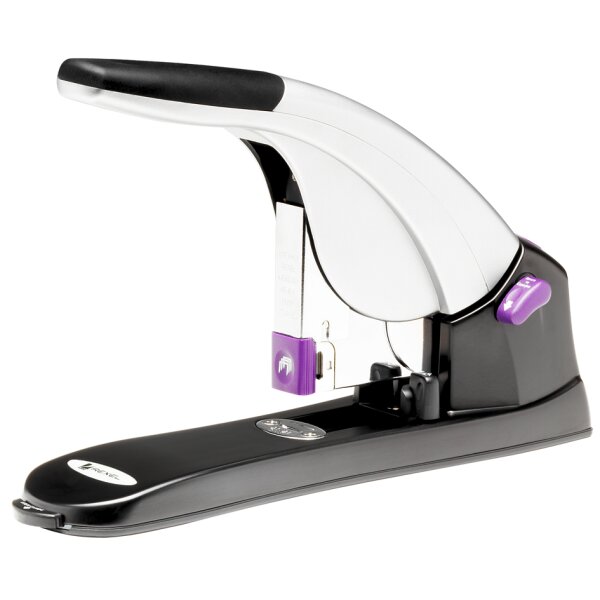 Rexel Blockheftgerät Mercury Heavy Duty, silber schwarz