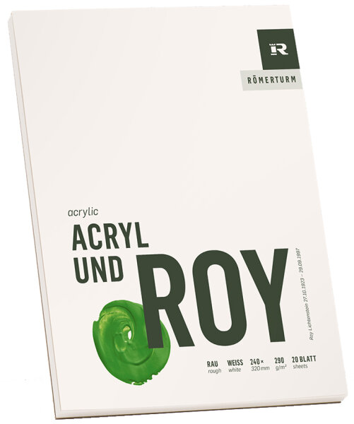 RÖMERTURM Künstlerblock "ACRYL UND ROY", 240 x 320 mm