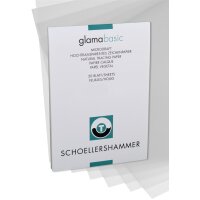 SCHÖLLERSHAMMER Bloc papier calque, A3, 90 g/m2