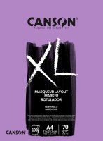 CANSON Bloc croquis et études MARKER XL MARKER, A4