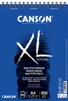 CANSON Bloc de dessin XL MIXED MEDIA Textured, A5