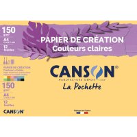 CANSON Papier de création, A4, 150 g/m2, couleurs...