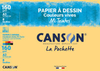 CANSON Papier à dessin couleur Mi-Teintes, A3...