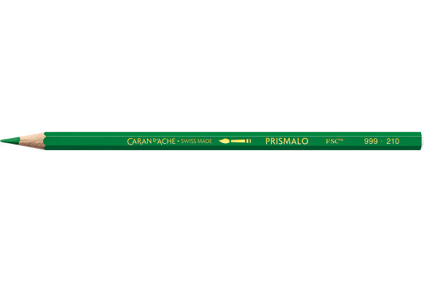 CARAN DACHE Farbstifte Prismalo 3mm 999.210 smaragdgrün
