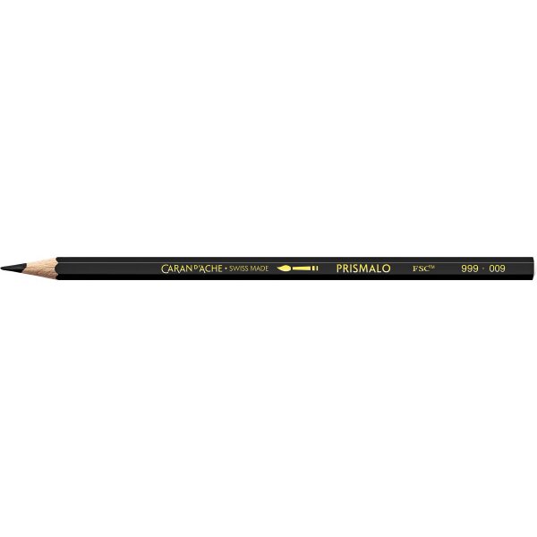 CARAN DACHE Crayon de couleur Prismalo 3mm 999.009 noir