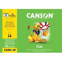 CANSON Bloc à dessin Kids, A5, 90 g/m2, 30 feuilles