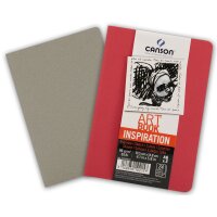 CANSON Skizzenheft Art Book Inspiration, A4, rot grau