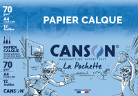 CANSON Papier calque satin, format A4, 70 g/m2