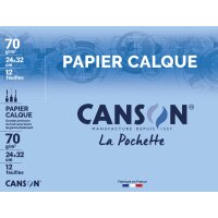CANSON Papier calque satin, format A4, 70 g/m2