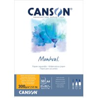 CANSON Aquarellblock "Montval", DIN A3, 100 Blatt