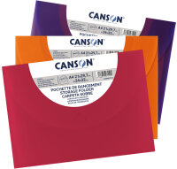 CANSON Zeichnungsmappe, 270 x 350 mm, leuchtende Farben