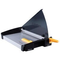 Fellowes Hebel-Schneidemaschine Plasma, DIN A4, schwarz gelb