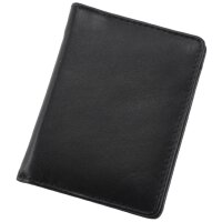 Alassio Etui pour bloc-notes, cuir, noir