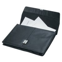 Alassio Porte-documents TISSANO, cuir nappa, noir