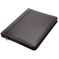 Alassio Serviette classeur MONZA, A4, similicuir, noir