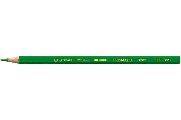CARAN DACHE Crayon de couleur Prismalo 3mm 999.220 vert dherbe