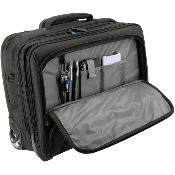 LiGHTPAK Business Notebook-Trolley "SKY", Nylon, schwarz