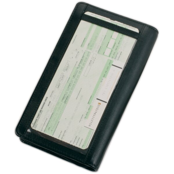 Alassio Reise-Organizer RFID Document Safe, aus Nappaleder