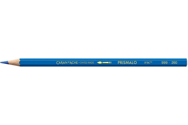 CARAN DACHE Crayon de couleur Prismalo 3mm 999.260 bleu