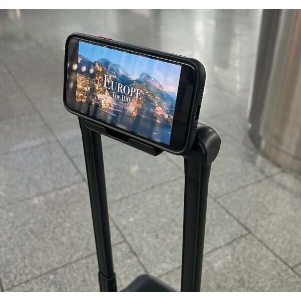 JSA Reise- & Businesstrolley "2 in 1", schwarz
