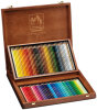 CARAN DACHE Crayon de couleur Prismalo 3mm 999.480 ass. cofret bois 80 piece