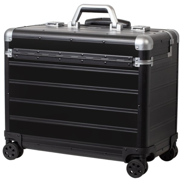ALUMAXX Pilotenkoffer "PANDORA", Aluminium, schwarz matt