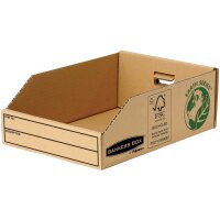 Fellowes BANKERS BOX EARTH Kleinteilebox, braun, (B)200 mm