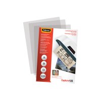 FELLOWES Laminierfolien Capture125g A4 5328901 kleb. 100...